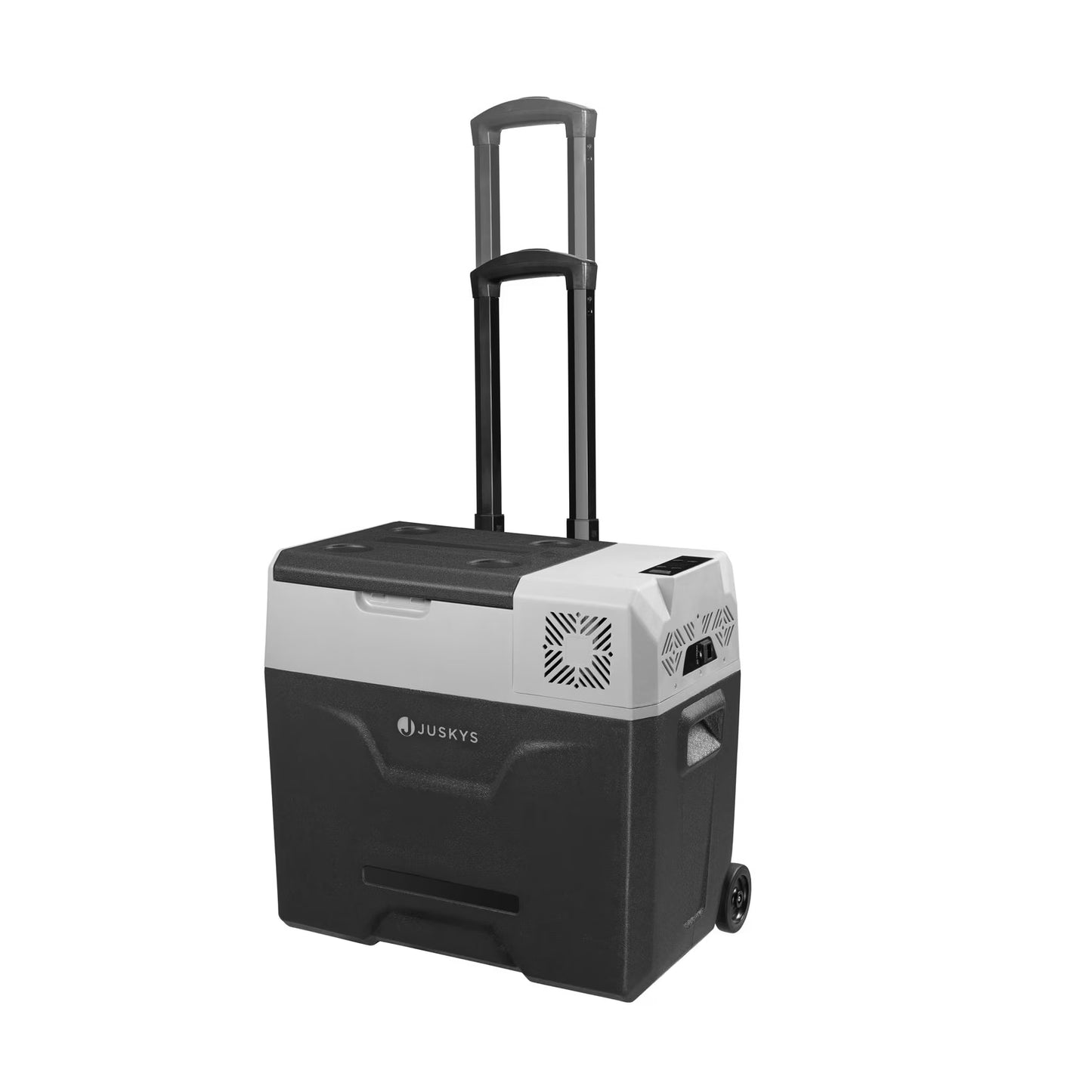 Juskys Kompressor Kühlbox Yukon 50 Liter für Auto, Lkw, Camping - 12/24/230 V Kompressorkühlbox
