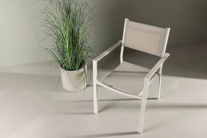 2er Set - Gartenstuhl Karibik aus Aluminium/Textilene