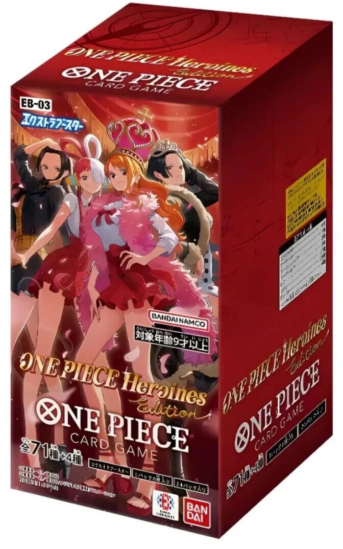 One Piece Card Game EB-03 „One Piece Heroines Edition“ - Booster Display - Japanisch