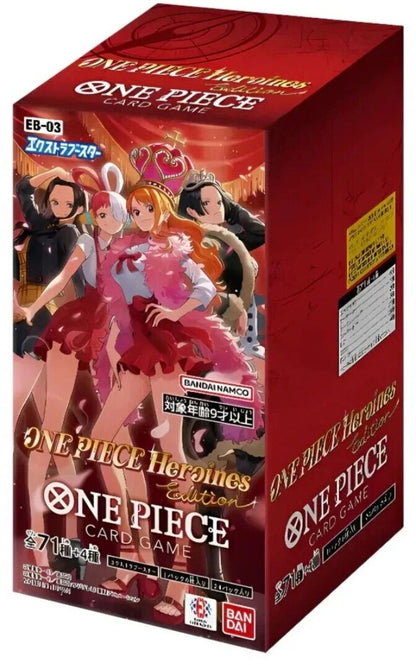 One Piece Card Game EB-03 „One Piece Heroines Edition“ - Booster Display - Japanisch