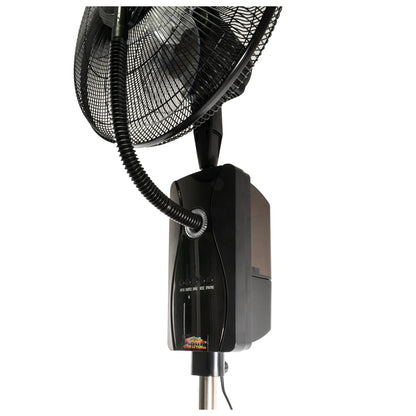 MAUK 16" Ventilator mit Sprüh - Nebel - Kühlung 80W