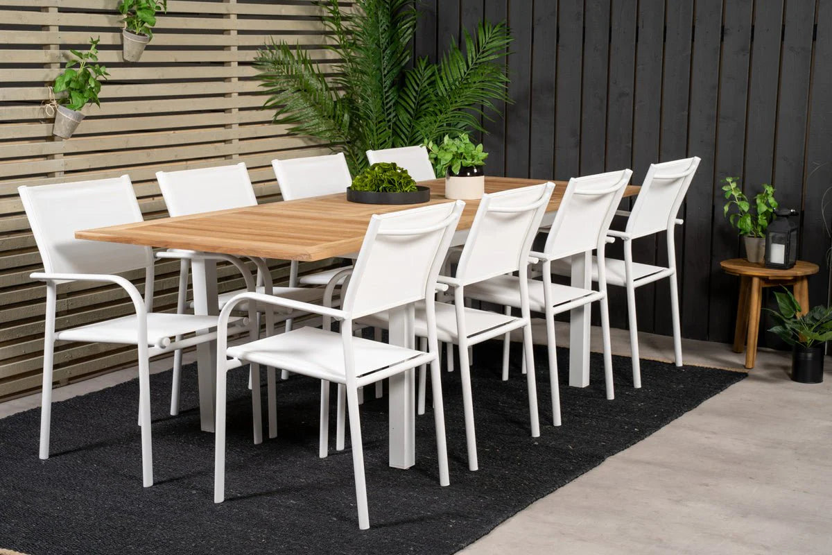 2er Set - Gartenstuhl Marena aus Textilene/Aluminium