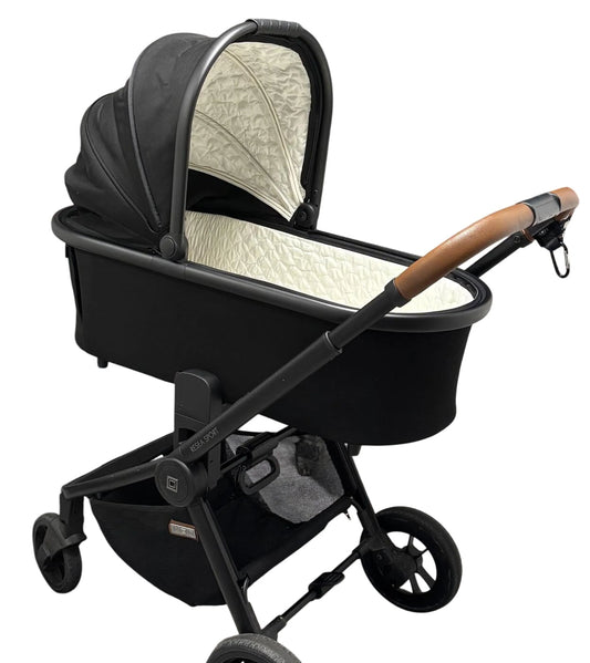 Moon Resea Sport (mit Babywanne/Aufsatz) Kinderwagen ab Geburt | Second Hand schwarz günstig kaufen | Tildi
