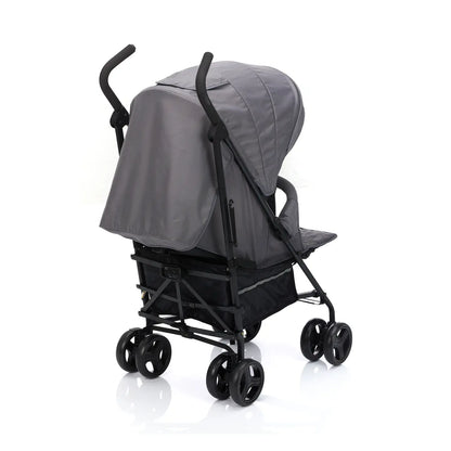 B-Ware Little One Buggy Kinderwagen Sportwagen Tommi Grau Liegefunktion Stauraum Gurt