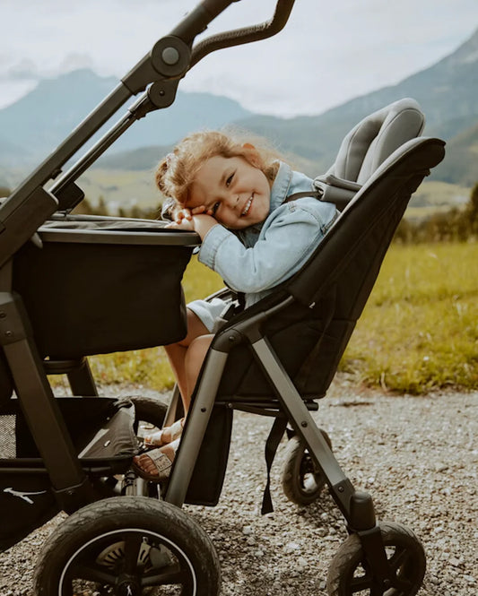 TFK Shuttle 2 – Bequemer Zweitsitz für Kinder | Buggy-Boardr | Passend für alle TFK Modelle