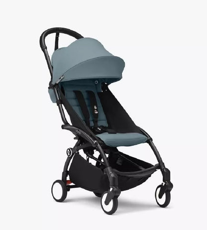 Stokke Buggy YOYO3 Black Frame + Stokke 2 (Babyzen) 6+ Textile Set