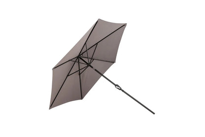 Sonnenschirm Imperia – Ø300 cm aus grauem Polyester