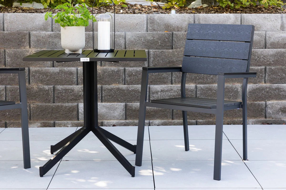2er Set - Gartenstuhl Leonie aus Aluminium