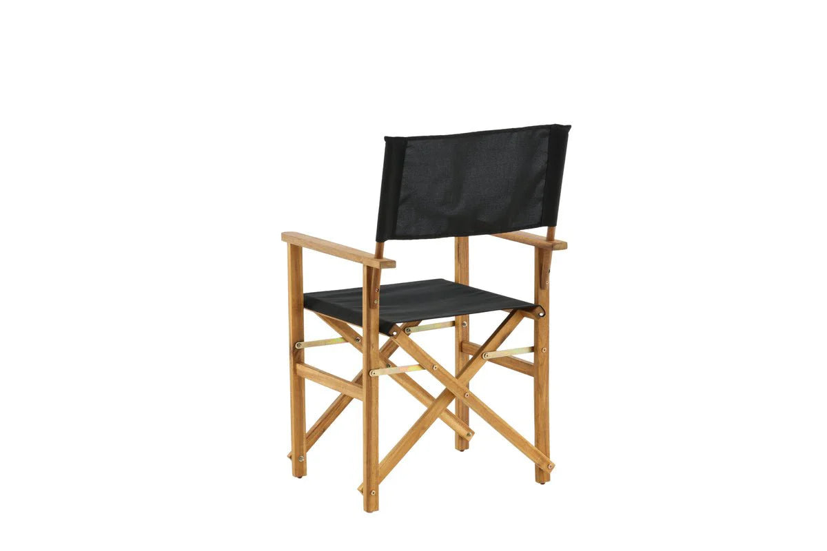 2er Set - Gartenstuhl Marlene aus Akazie/Polyester