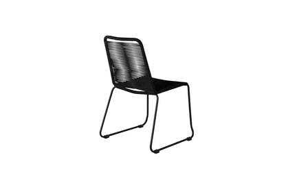 2er Set - Gartenstuhl Lina aus Metall/Polyester