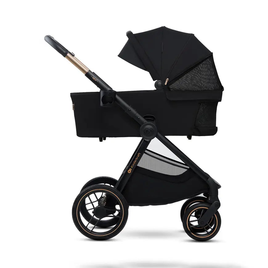 B-Ware Kinderkraft Kinderwagen Buggy Nea 2.0 Midnight Black All Terrain Verstellbar