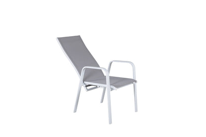 2er Set - Gartenstuhl Bossa aus Textilene/Aluminium