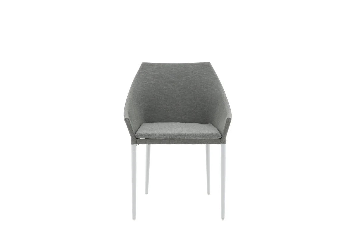 2er Set - Gartenstuhl Sophia aus Aluminium/Polyester