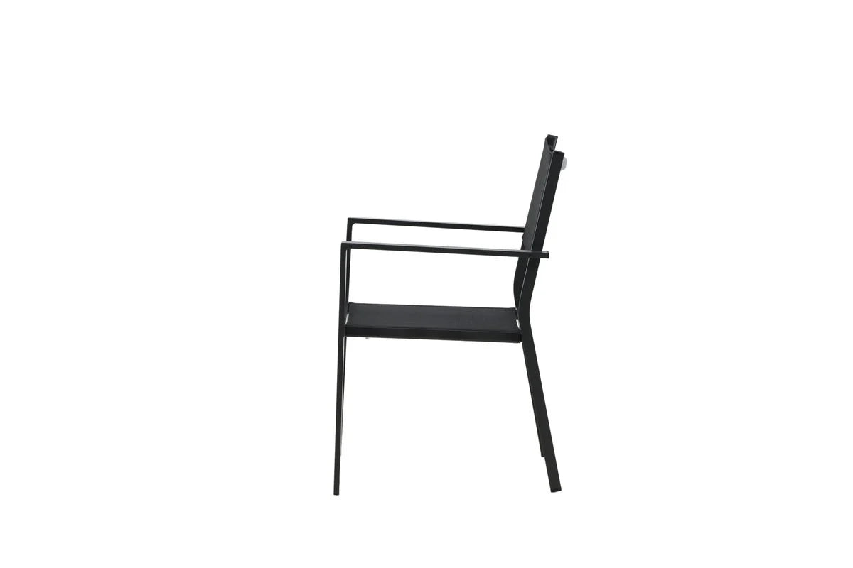 2er Set - Gartenstuhl Karibik aus Aluminium/Textilene