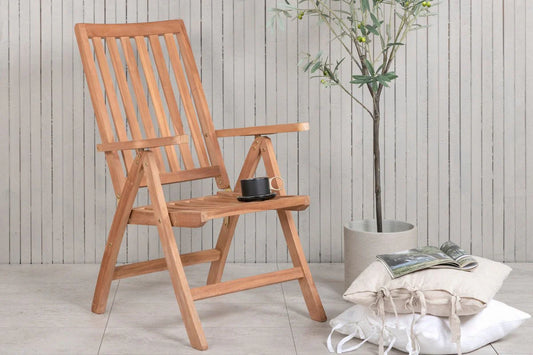 Gartenstuhl Taki - aus Teakholz in Naturoptik