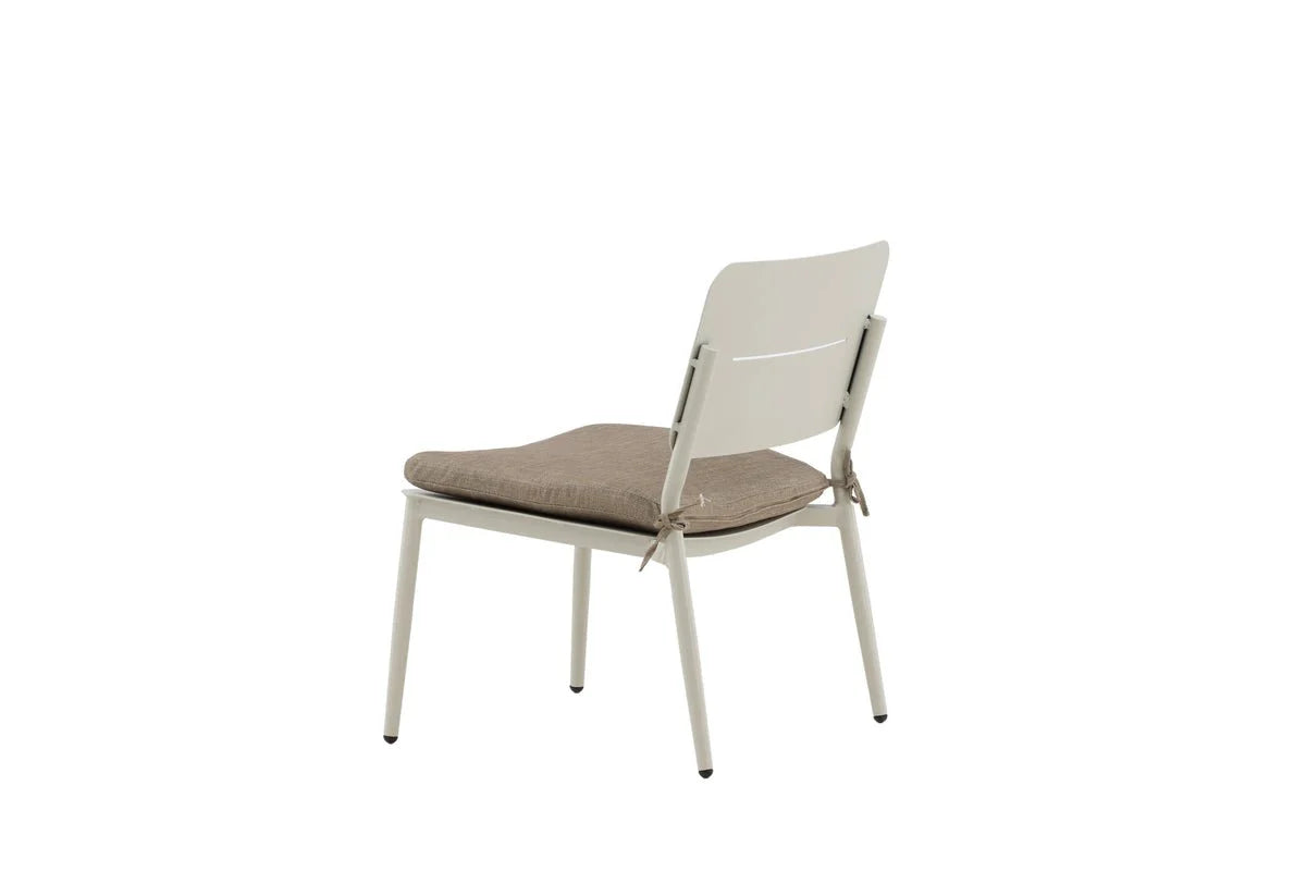 2er Set - Mara Gartenstuhl aus Metall/Polyester