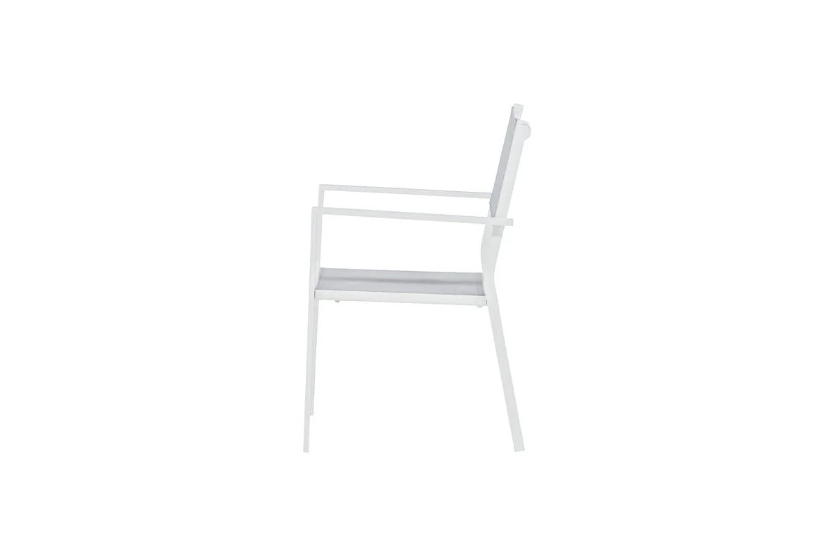 2er Set - Gartenstuhl Karibik aus Aluminium/Textilene