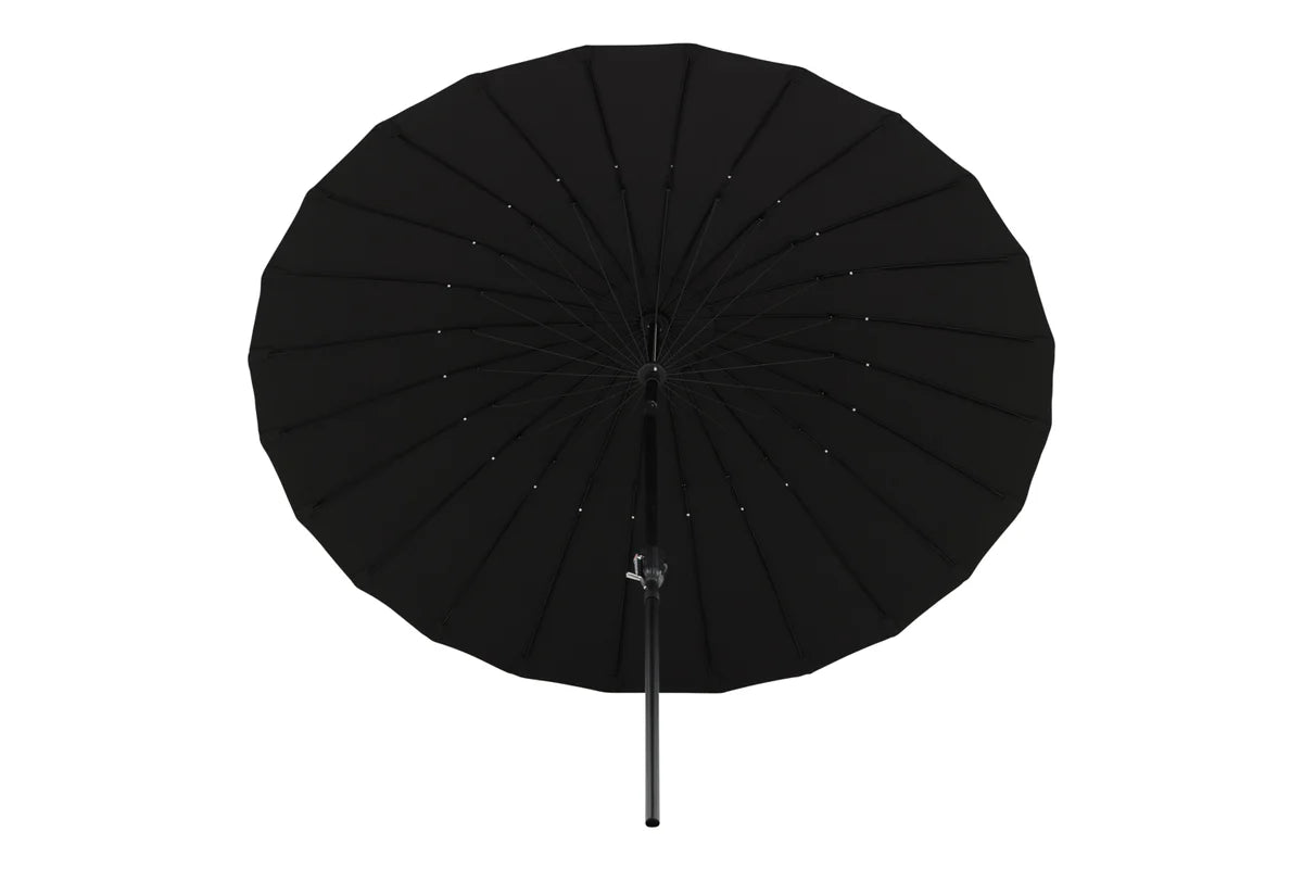 Garten Sonnenschirm Palma – Ø270 cm verfügbar in Weiß, Schwarz, Grau und Blau