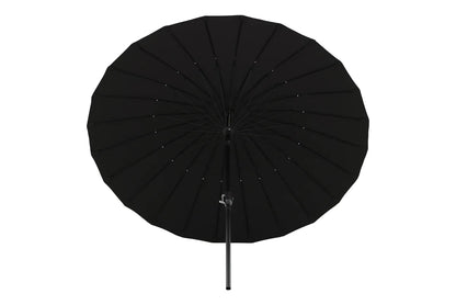Garten Sonnenschirm Palma – Ø270 cm verfügbar in Weiß, Schwarz, Grau und Blau