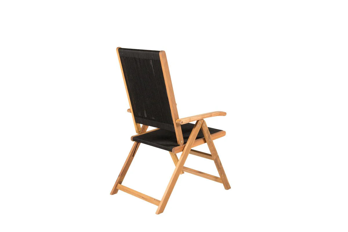 2er Set - Gartenstuhl George aus Akazie/Polyester