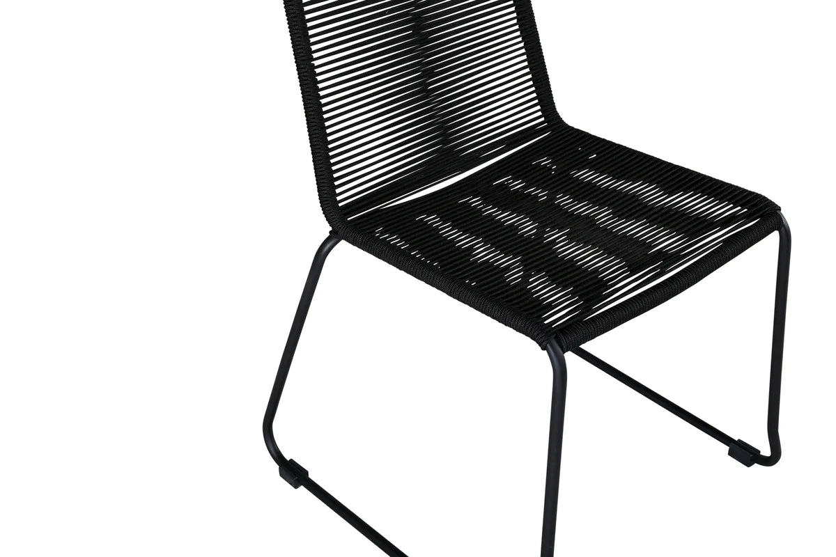 2er Set - Gartenstuhl Lina aus Metall/Polyester