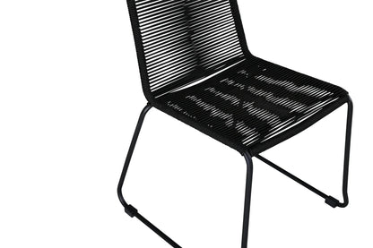 2er Set - Gartenstuhl Lina aus Metall/Polyester