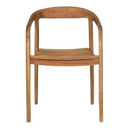 2er Set - Gartenstuhl Bali aus Teakholz