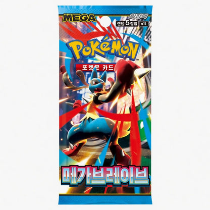Pokémon TCG Mega Brave Booster Display Kor. (M1L)