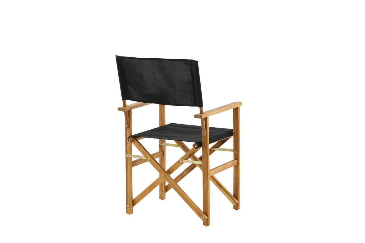 2er Set - Gartenstuhl Marlene aus Akazie/Polyester
