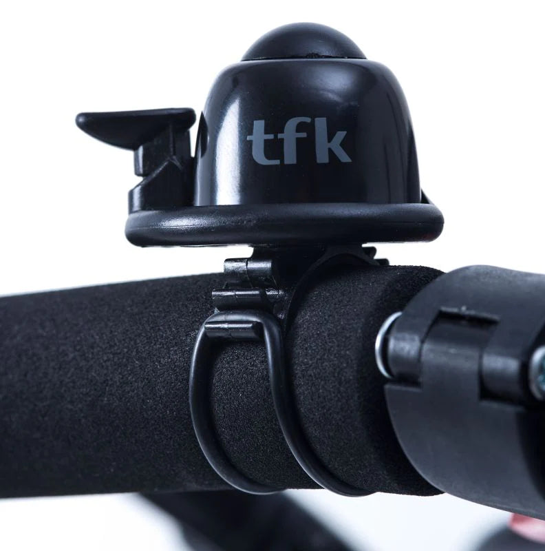 tfk Universalklingel – Flexible Klingel für Kinderwagen & Fahrräder