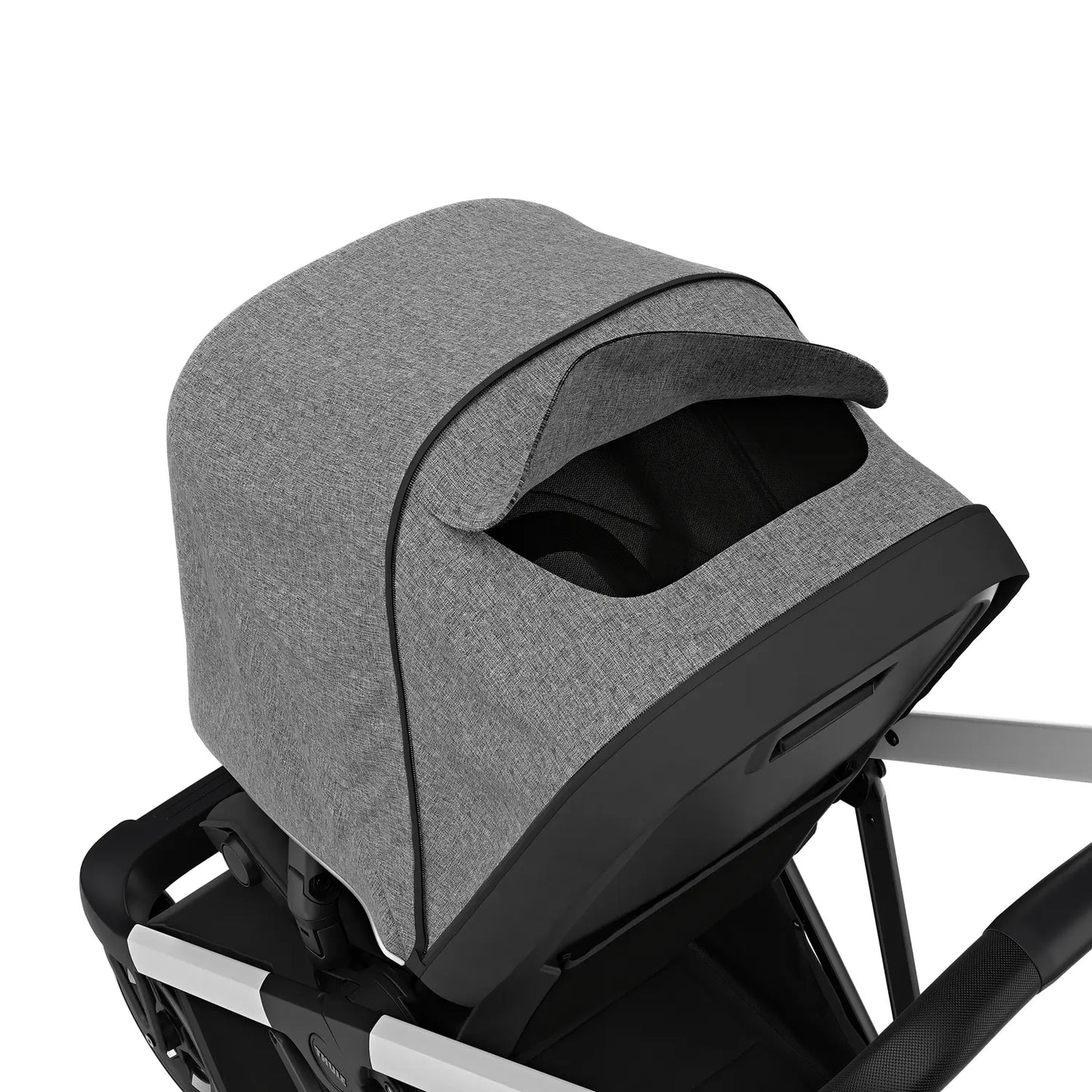B-Ware Thule Sportwagen Buggy Shine Aluminium Grey Melange Umsetzbare Sitzeinheit