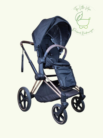 Cybex - Priam Kombikinderwagen (Sportsitz) - Schwarz in gutem Zustand