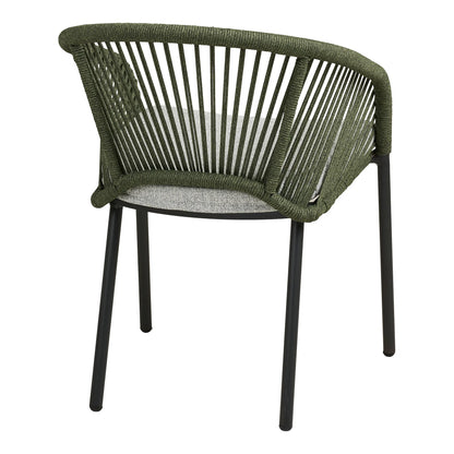 2er Set - Gartenstuhl Veleno in Beige oder Grün