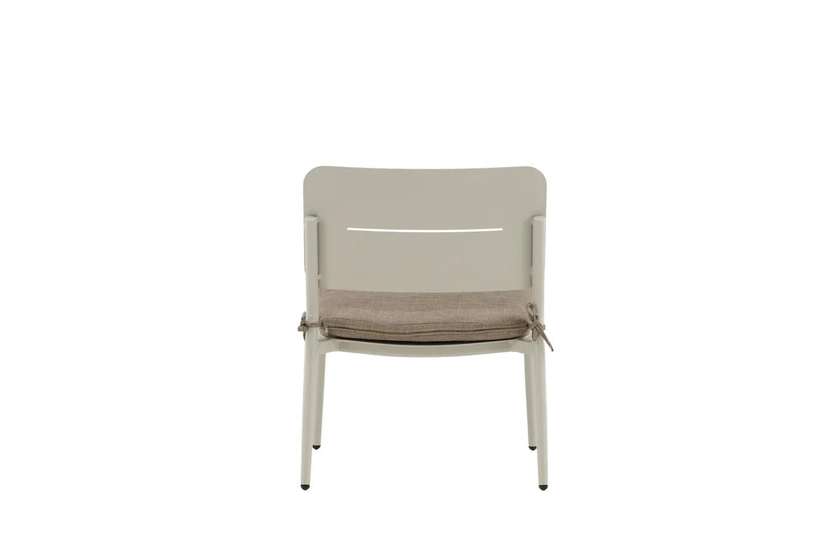 2er Set - Mara Gartenstuhl aus Metall/Polyester