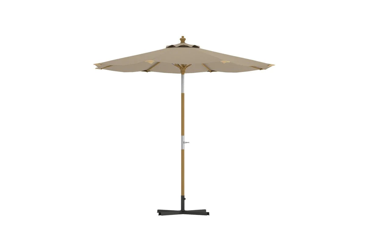 Sonnenschirm Solara – Ø270 cm in der Farbe Beige