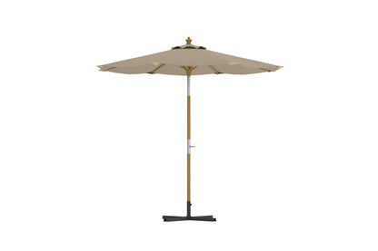 Sonnenschirm Solara – Ø270 cm in der Farbe Beige