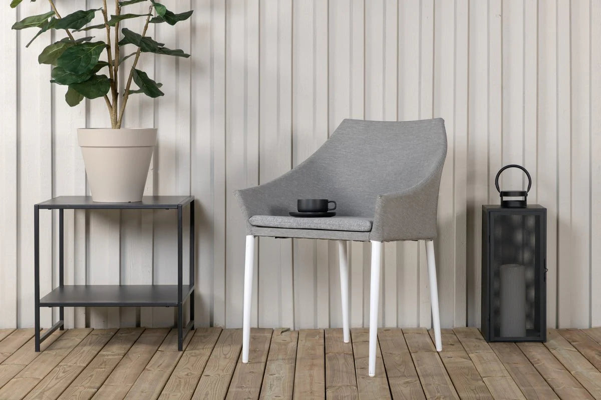 2er Set - Gartenstuhl Sophia aus Aluminium/Polyester