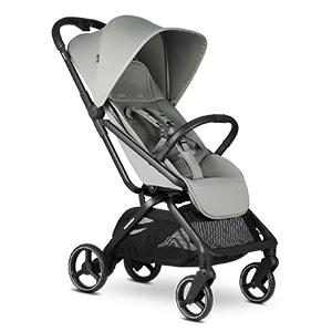Easywalker Rockey M Kinderwagen & Buggy 0-22 kg, Kompakt & Leicht, Einhand-Faltmechanismus, Verstellbare Rückenlehne, Großer Einkaufskorb - Grün - Fresh Green