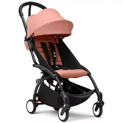 Stokke Buggy YOYO3 Black Frame + Stokke 2 (Babyzen) 6+ Textile Set