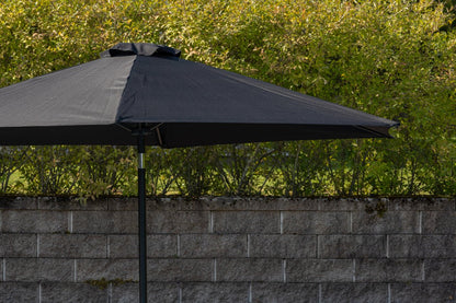 Sonnenschirm Mimor – Ø300 cm in Schwarz