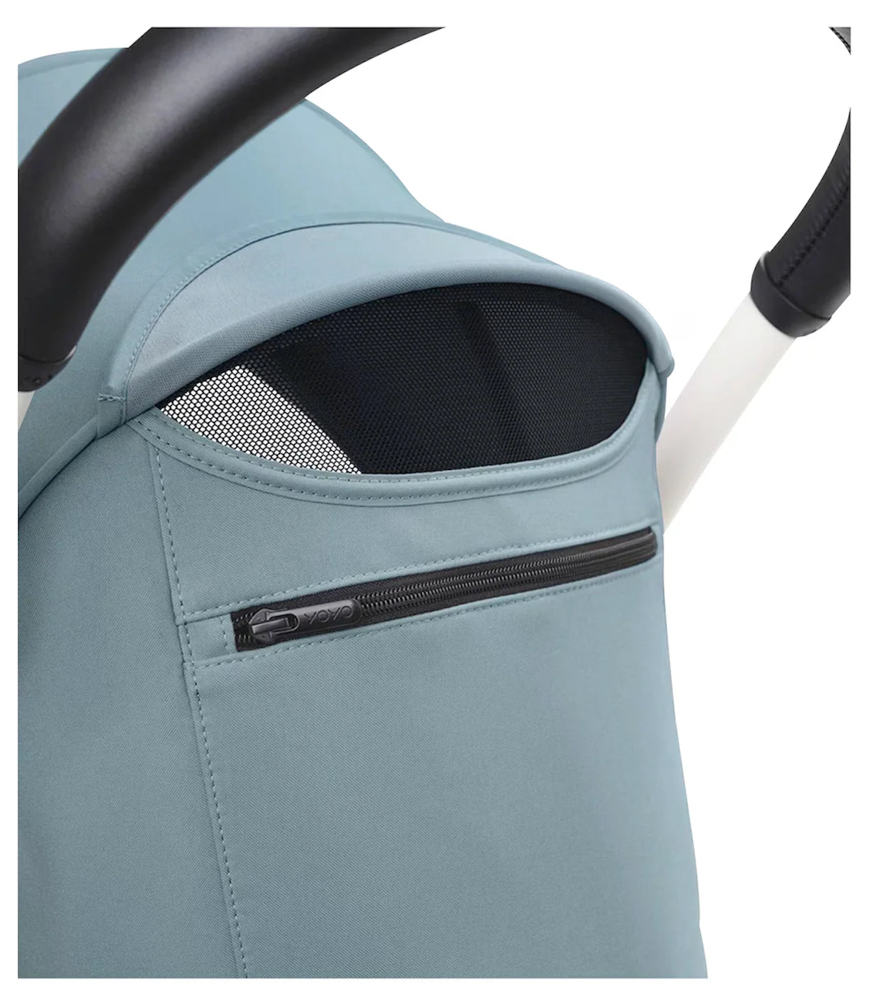 Stokke Buggy YOYO3 Black Frame + Stokke 2 (Babyzen) 6+ Textile Set