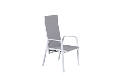 2er Set - Gartenstuhl Bossa aus Textilene/Aluminium