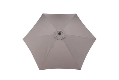 Sonnenschirm Imperia – Ø300 cm aus grauem Polyester