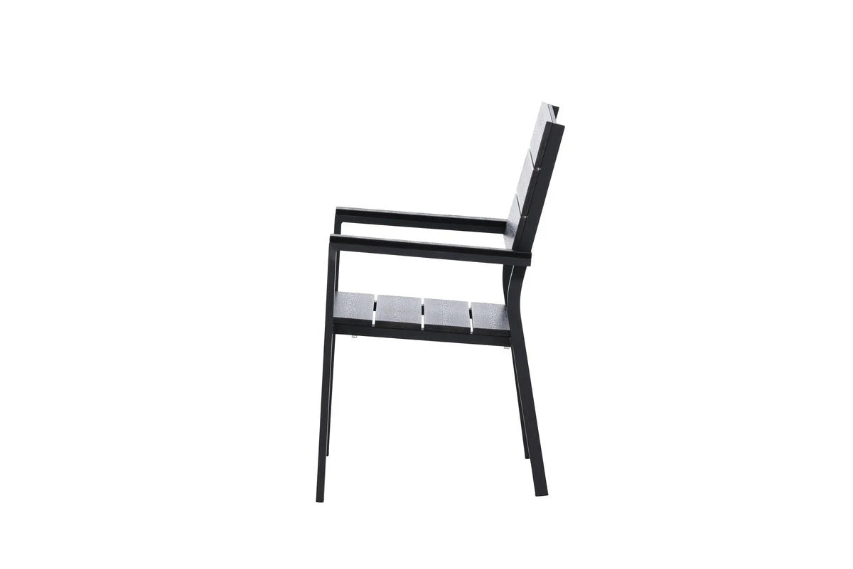 2er Set - Gartenstuhl Leonie aus Aluminium