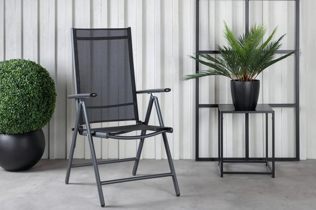 2er Set - Gartenstuhl Bologna aus Textilene/Aluminium