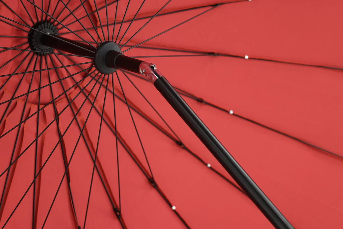 Sonnenschirm Rivierra – Ø270 cm in der Farbe Rot