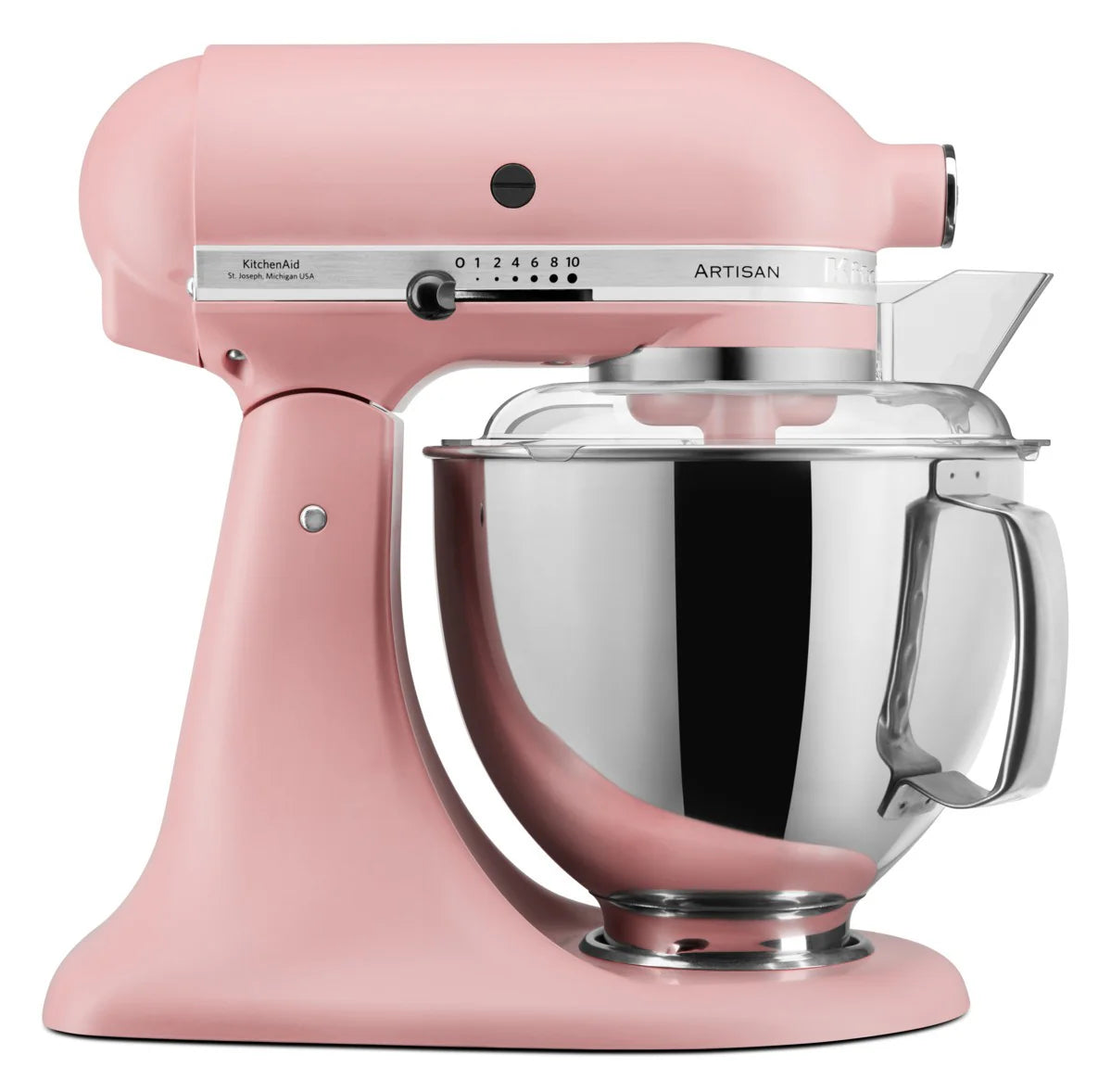 KitchenAid 4,8 L 5KSM175 Artisan Küchenmaschine Allrounderset mit Gemüseschneider+Fleischwolf+Spritzgebäckvorsatz