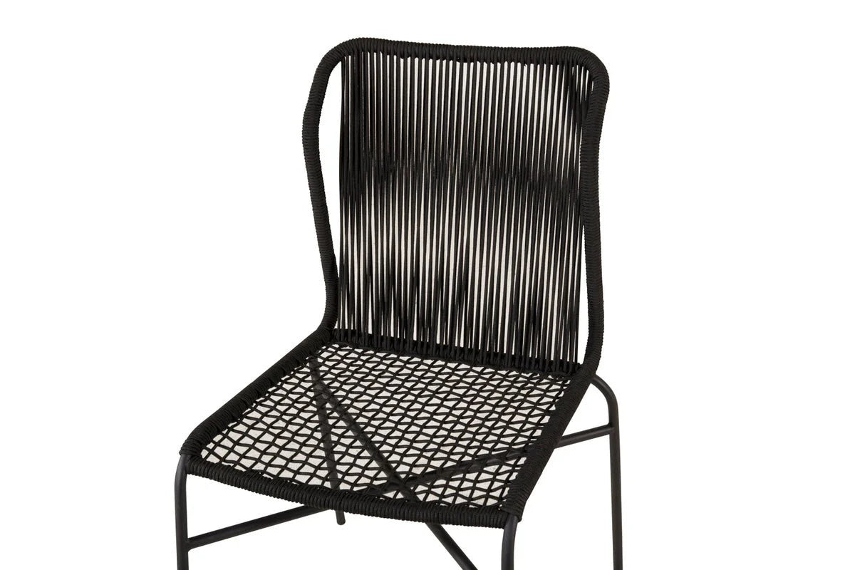 4er Set - Gartenstuhl Elias aus Metall/Polyester