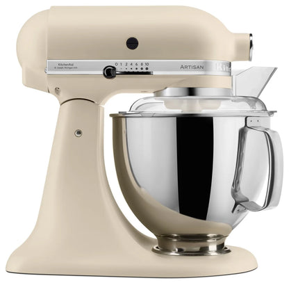 KitchenAid 4,8 L 5KSM175 Artisan Küchenmaschine Allrounderset mit Gemüseschneider+Fleischwolf+Spritzgebäckvorsatz