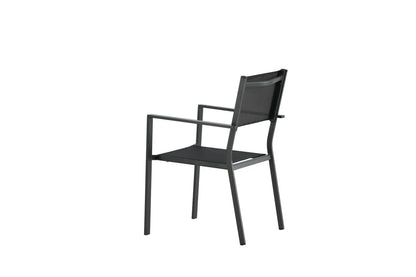 2er Set - Gartenstuhl Karibik aus Aluminium/Textilene